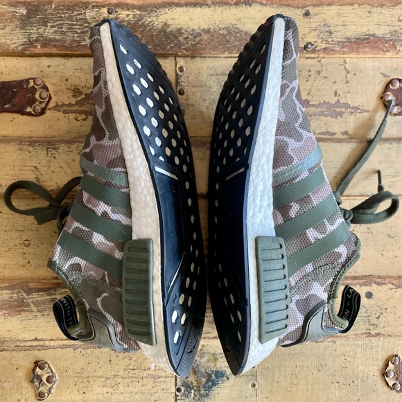 ADIDAS NMD R1 CAMO PATTERN SNEAKERS WORKOUT SHOES ADIDAS ORIGINALS - Picture 10 of 11